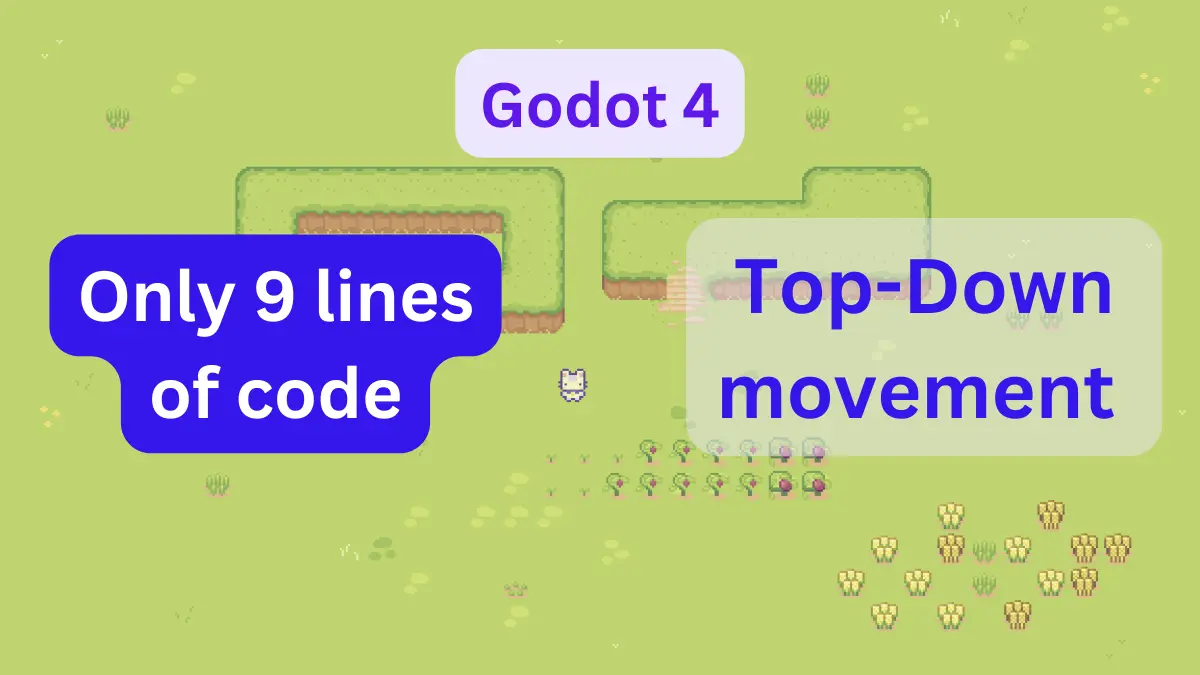 godot 4 top-down movement